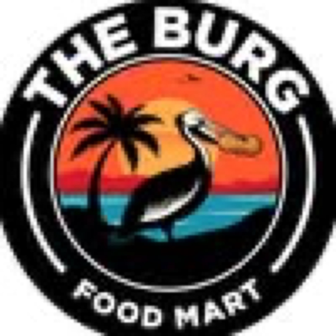 The Burg Food Mart logo