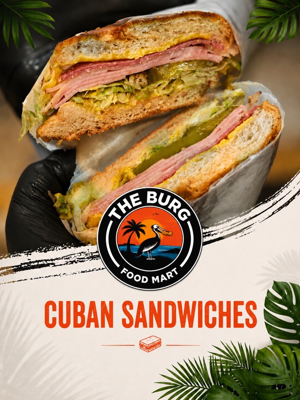 The Burg Cuban sandwiches