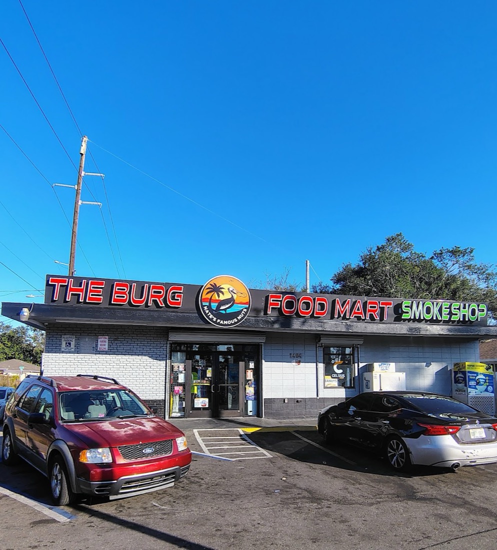 The Burg Food Mart storefront